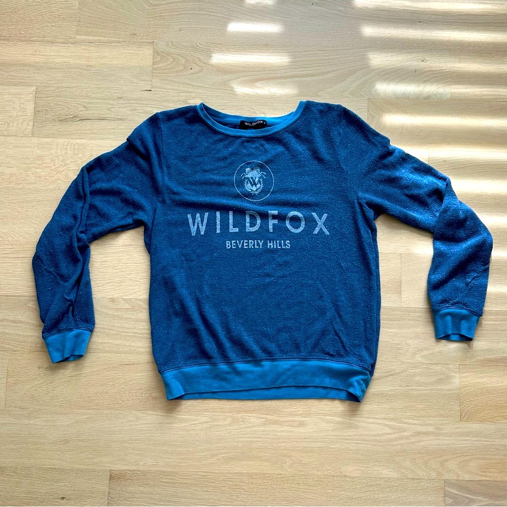 Wildfox Women’s Lightweight Sweatshirt; Sz Small